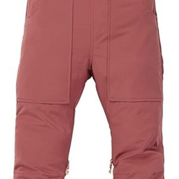 Burton Women's Burton Avalon Bib Softshell in Rose Brown Size XS - Picture 7 of 15